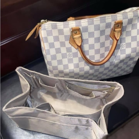 Damier Azur speedy 30 - Picture 5 of 14